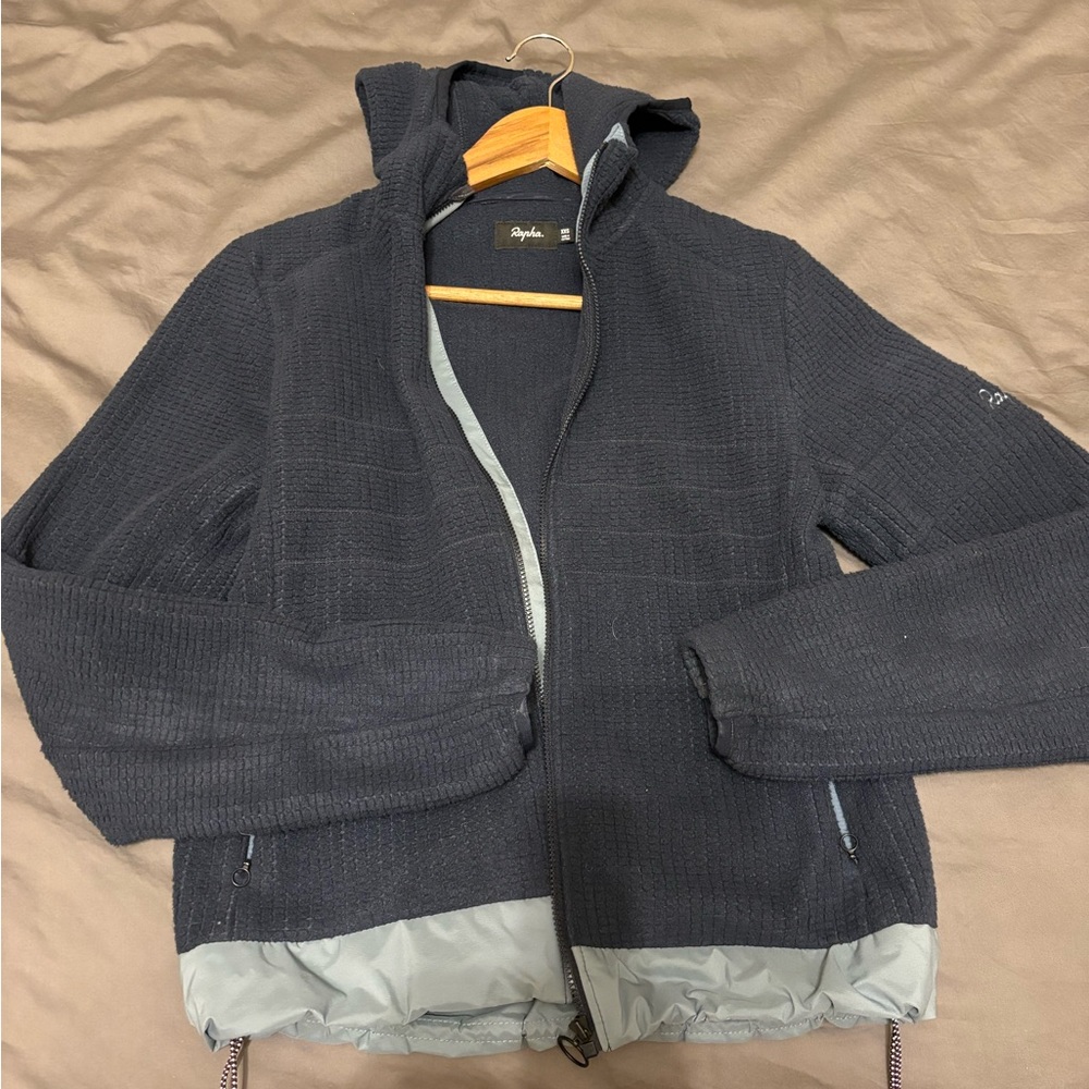 Rapha cycling brand fleece hoody XXS fits like XS